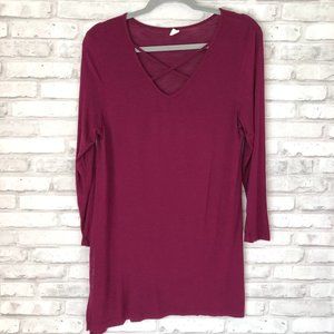Old Navy Cross Neck Tunic